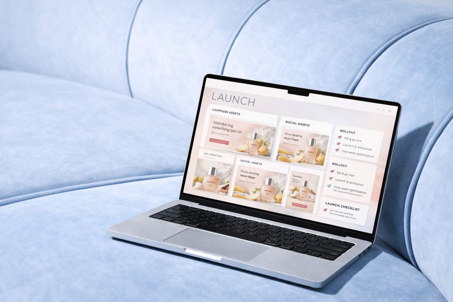 Launch — go-live across channels